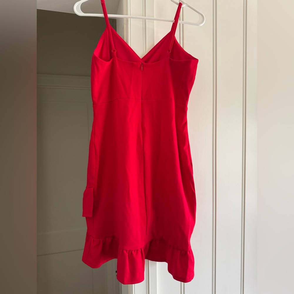 Lulu's Ruffle Hem Mermaid Dress - Picture 2 of 3